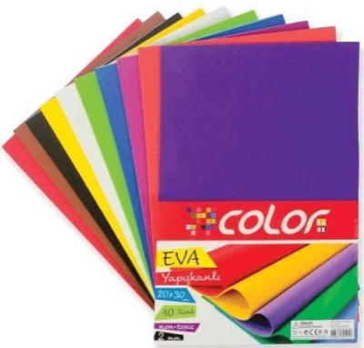 Colorbank Eva A4 10lu Yapışkanlı - 1