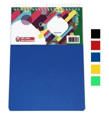 Gürpaş A4 Bloknot PP Kapak Çizgili 80 Yaprak - 1