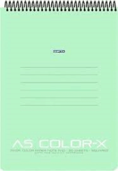 Gürpaş A4 Bloknot PP Kapak Kareli 80 Yaprak - Gürpaş