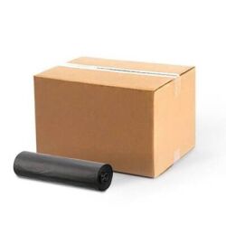 Jumbo Boy Siyah Çöp Torbası 80x110 cm - 400 gr - 