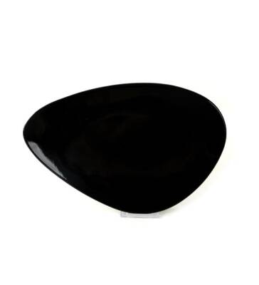 Keramika Siyah Oscar Servis/Sunum Tabağı 35 Cm - 3