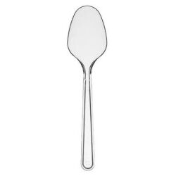 Lüks Şeffaf Plastik Kaşık 100'lü 3,2 gr - 