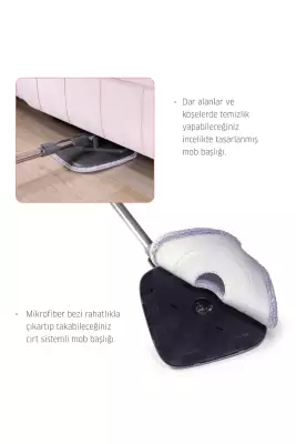 Tutku Otomatik Temizlik Seti - Temiz & Kirli Suyu Ayıran Özellik - 5
