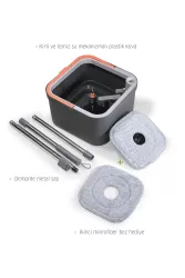 Tutku Otomatik Temizlik Seti - Temiz & Kirli Suyu Ayıran Özellik - 4