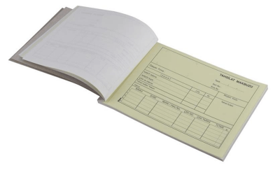 Pastel Paper Craft 20x50 2 Nüsha Otokopili Tahsilat Makbuzu - 1