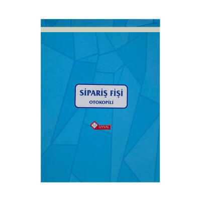 Pastel Paper Craft 2/50 2 Nüsha Otokopili Sipariş Fişi - 1