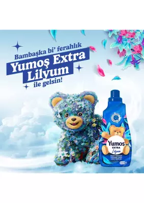 Yumoş Extra Konsantre Çamaşır Yumuşatıcı Lilyum 1440 ml 60 Yıkama - 4
