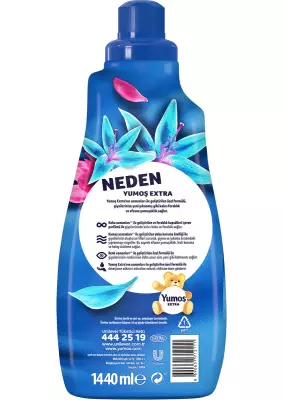 Yumoş Extra Konsantre Çamaşır Yumuşatıcı Lilyum 1440 ml 60 Yıkama - 7